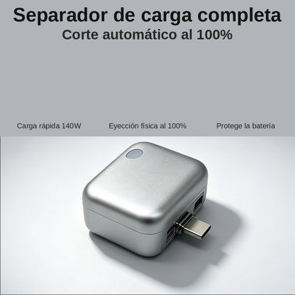 Voltia™ — Adaptador de Carga Inteligente con Corte Automático al 100%